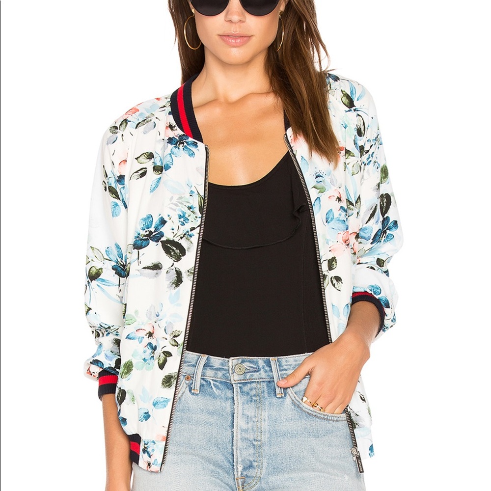 Sanctuary Havana print bomber jacket